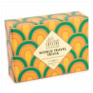 Skyline Collection Yellow Cab Games World Travel Trivia Game Christmas Gift